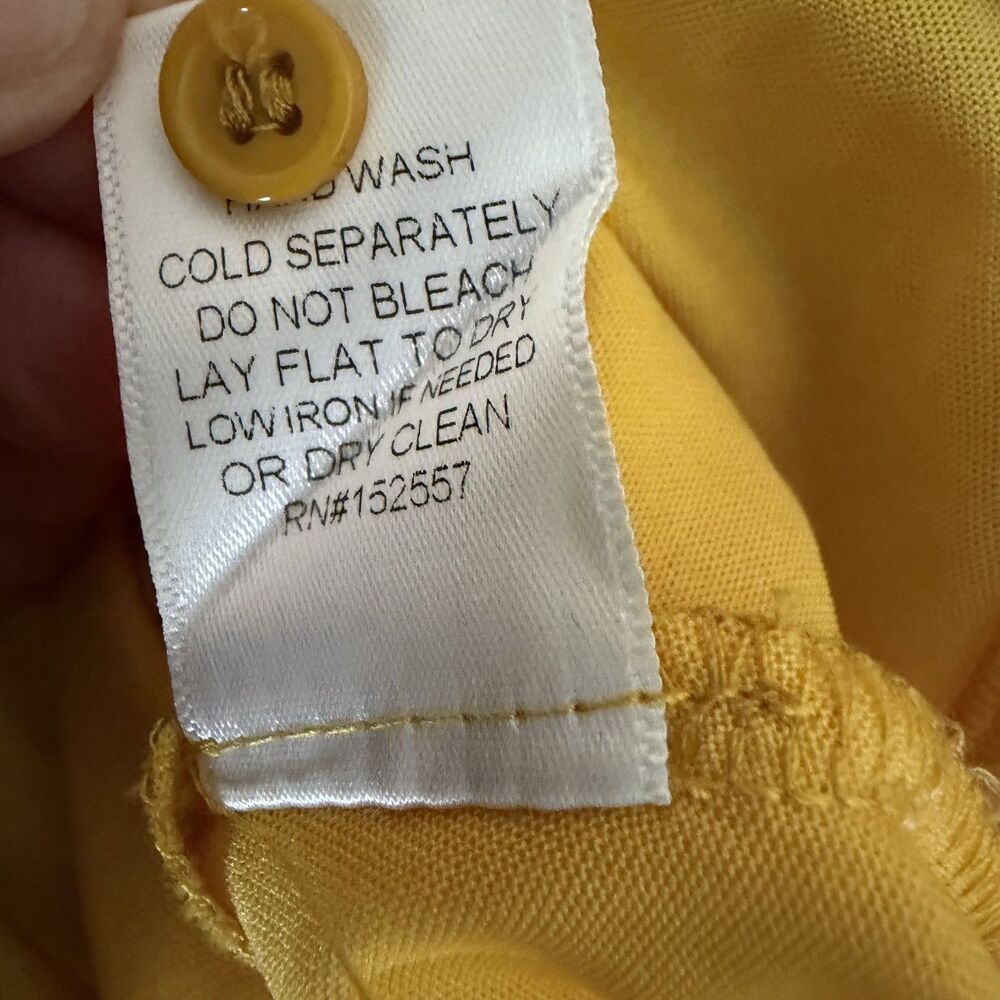 Hope Ave Tiered Dress Boho A Line Floral Gold S bv - Picture 10 of 10